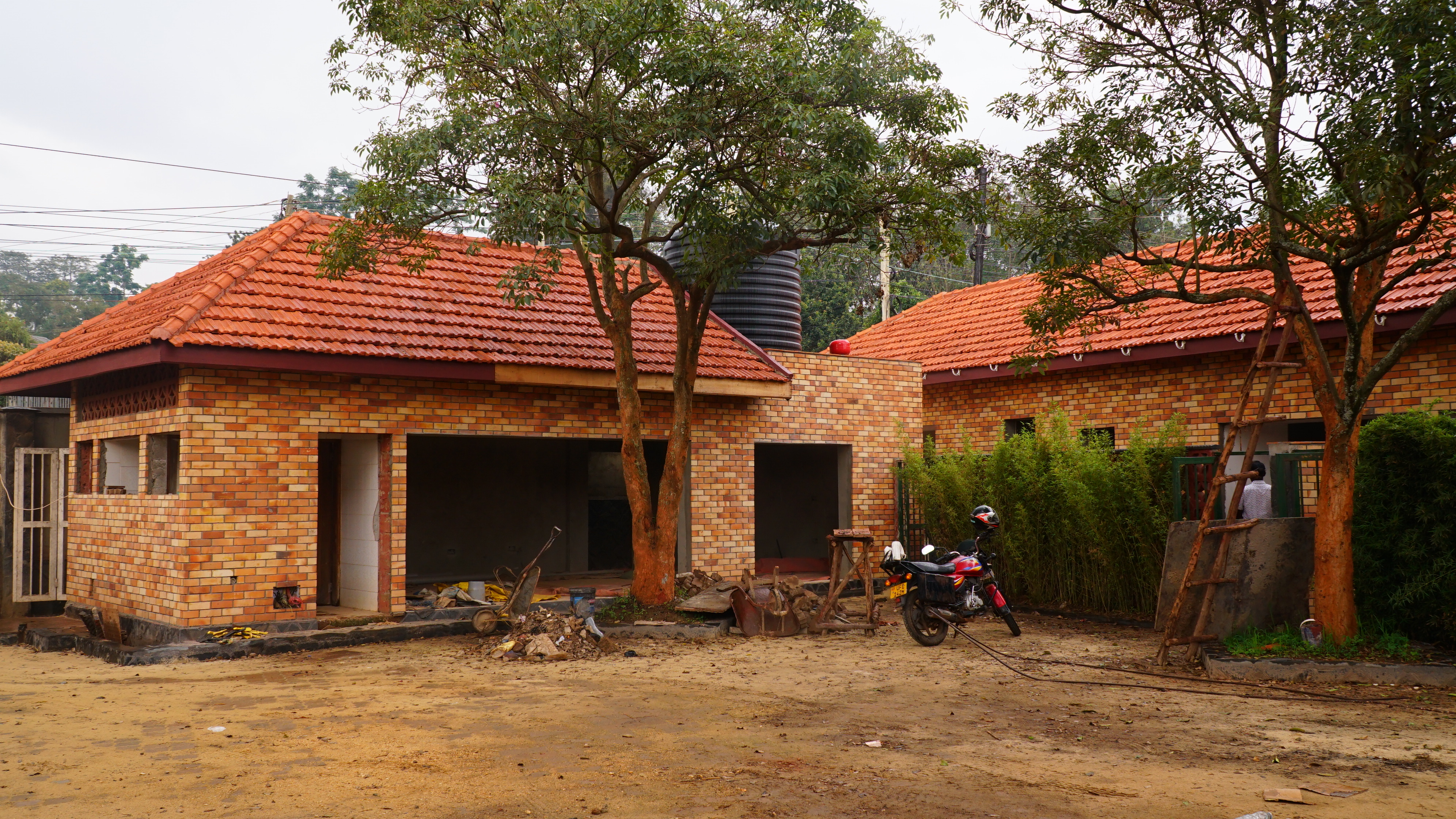 Brick construction